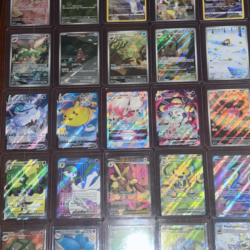 60 Cards Pokemon OFFICIAL TCG CARD LOT 20 HOLOS + 3 EX V VMAX VSTAR or IR!